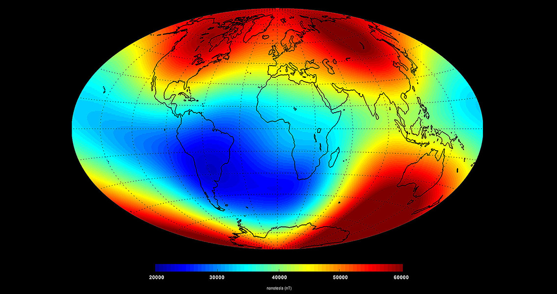 Earth's Magnetic Field Fluctuations Revealed in 2,800 Year Old Pottery